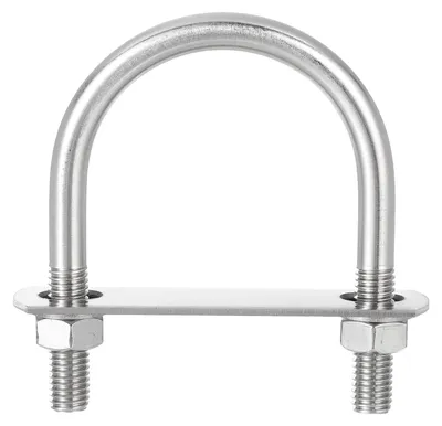U-Bouten M10, 63 mm, 6 Stück, Edelstahl 304, für Anhänger