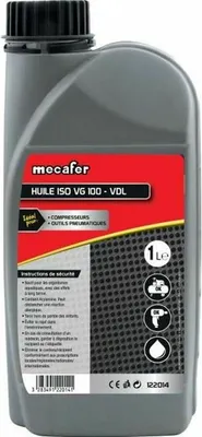 Immagine prodotto di Olio motore MECAFER 122014 Compressore d'aria 1 litro