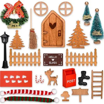 Produktbild von Überraschungs-Weihnachts-Dekorationsset für die Tür
