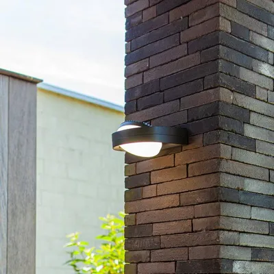 Image de LUTEC Fele LED Applique murale extérieure 3000 K 14W orientable IP54 Anthracite