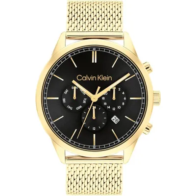 Produktbild von Zegarek męski CALVIN KLEIN 25200375 złoty fashion