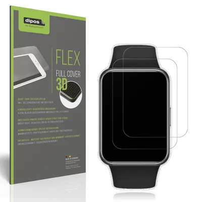 Produktbild von 2x Full Cover Schutzfolie matt für Huawei Watch Fit 2 Panzerfolie Anti-Shock