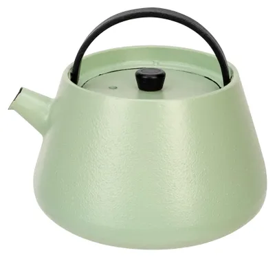 Gusseiserne Teekanne 0,38 l Mint mit Teefilter