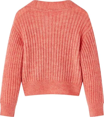 Produktbild von vidaXL Kinder-Strickjacke Mittelrosa 104