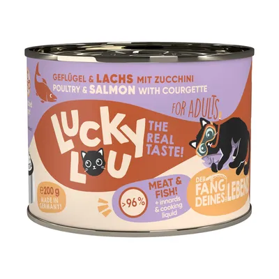 Produktbild von Lucky Lou Lifestage Adult Geflügel & Lachs