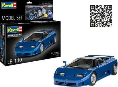 Image de Revell Model Set Bugatti EB110 1:24