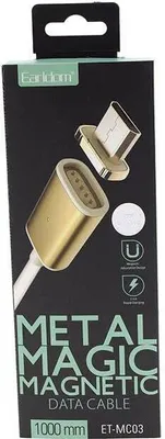 Produktbild von Micro USB Kabel 1 m Gold (8719273241745 )