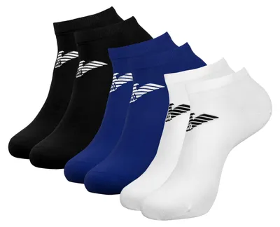 Produktbild von 3 Paar EMPORIO ARMANI Herren Sneakersocken Calza Cortissima