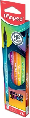 Image de Maped 852000 Crayon de couleur Multicolore 6 pc(s)