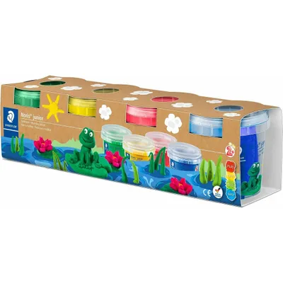Produktbild von Staedtler Noris, Knetmasse, Mehrfarbig, Erwachsener & Kind, Kunststoff-Topf, Junge/Mädchen, Drinnen