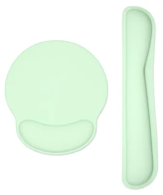 Productafbeelding van Omgoods - Ergonomische Polssteun voor Toetsenbord en Muismat - Geheugenfoam