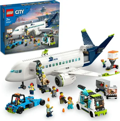 Zdjęcie produktu dla LEGO® City 60367 Samolot pasażerski