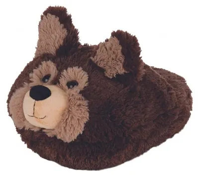 Productafbeelding van Noxxiez: Knuffelzachte voetwarmers voor kinderen – Aangename warmte voor koude dagen. Kleur: Donker