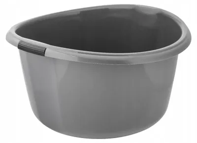 Produktbild von Altom Design Waschschüssel Grau Kunststoff 30 L