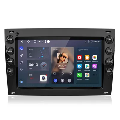 Zdjęcie produktu dla 7'' Android Radio 64GB Renault Megane (2008–2016) CarPlay Android Auto GPS Bluetooth SWC