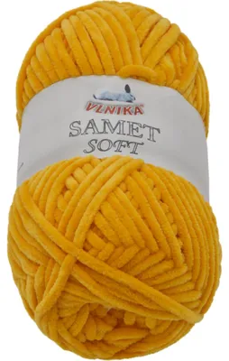 Produktbild von Garn SAMET - 100g / 100 m - Orange