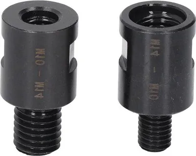 Obrázek produktu pro Drátový adaptér M10 na M14, adaptér na vrták a brusný kotouč, kov