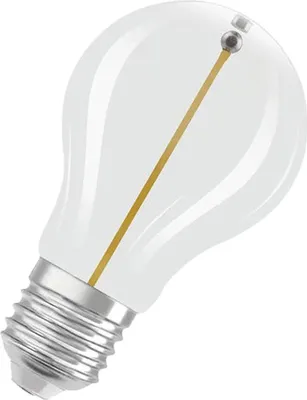 OSRAM Lampadina LED Vintage ST64 E27 2200K Luce Calda Dimmerabile - Sostitutiva 60W, Vetro Trasparente - 2
