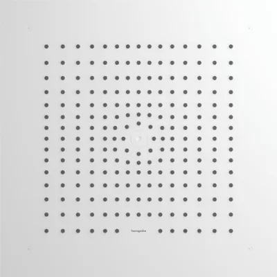Produktbild von hansgrohe Raindance E Kopfbrause 400/400 1jet Deckenintegriert, Mattweiß