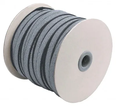 Geschenkband mit Glitzer, schwarz silber