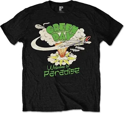 Produktbild von Green Day Welcome to Paradise Black M T-Shirt
