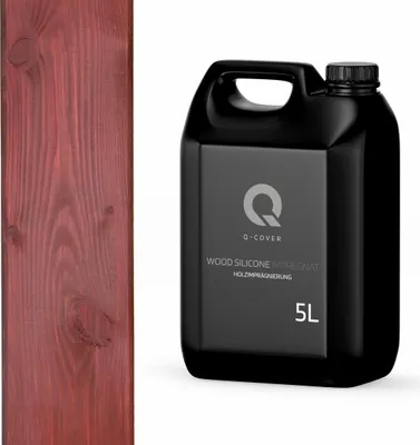Produktbild von Holzimprägnierung | Sakura 5 L  | 2 In 1 | Holzschutz |  Farbimprägnierung |  Imprägniermittel Holzschutz |mittel Imprägnierung Abperleffekt Alle Holzarten