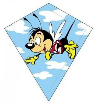 Image de Cerf-volant abeille - knoop kites - jeu d'adresse plein air