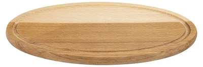 Produktbild von Ovales Küchenbrett aus Holz, 36 x 22 cm