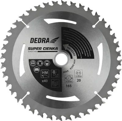 Obrázek produktu pro DEDRA HA18524, Dřevo, 18,5 cm, 2 cm, 1 kusů