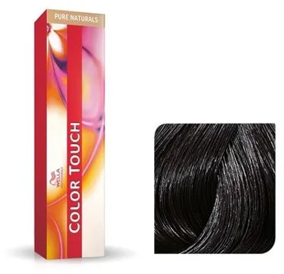 Immagine prodotto di Wella Professionals Color Touch - Haarfärbemittel - 3/0 Pure Naturals - 60 ml