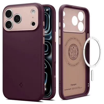 Obrázok produktu pre Spigen ACS12179, Ochranný obal, Apple, iPhone 18 Pro / 17 Pro, 16 cm (6.3"), Burgundsko