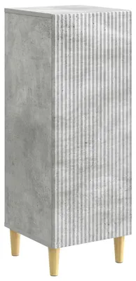Obrázek produktu pro vidaXL Komoda, betonově šedá, 33 x 34,5 x 90 cm, dřevotřísková deska