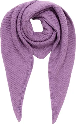 Produktbild von Faera Eleganter Dreiecks-Schal Unifarben Weich und Warm Größe One Size