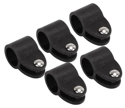Image de Embout d'œil de tube en nylon, matériel de montage de bimini top, accessoires marins pour bateaux de plaisance, 7/8 pouce (22 mm)