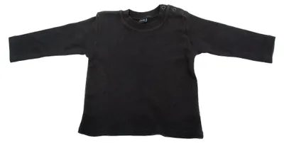 Obrázok produktu pre Babybugz Detské dievčenské tričko s dlhým rukávom FK165 (92) (čierne)
