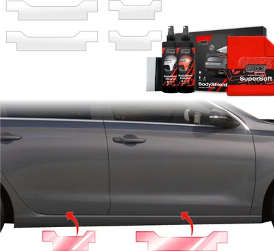 Produktbild von 4in1 Schutzfolie Grizz Protector für Schweller - Hyundai i30 Hatchback (2020-2025)