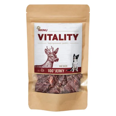 Obrázok produktu pre Akinu VITALITY Sušená pochúťka z jeleňa pre psy 50 g