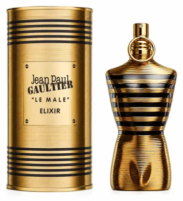 Imagen del producto de Jean Paul Gaultier Le Male Elixir, para hombre, 75 ml, envase no recargable, lavanda, haba tonka, benjuí
