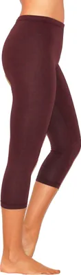 Immagine prodotto di Leggings 3/4 Capri da donna in cotone MARRONE L