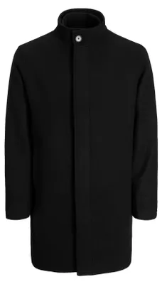 Produktbild von Jack & Jones 12280952_2161_L, Uni, Erwachsener, Reißverschluss, Wolle, Polyester, Schwarz