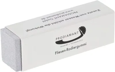 Produktbild von PRODIAMANT Fliesen Radierer zum Reinigen von Sanitär Keramik Email Fliesen und