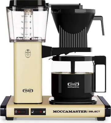 Obrázek produktu pro Moccamaster KBG Select Pastel Yellow ruční kombinovaný kávovar 1,25l