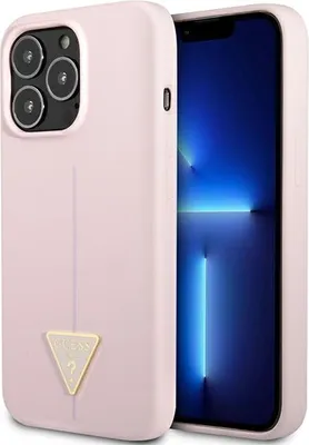 Image de Guess Guhcp13Xsltgu Iphone 13 Pro Max 6.7 Purple/Purple Hardcase Silicone Triangle