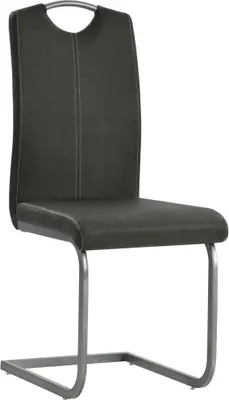 Immagine prodotto di vidaXL Sedia a sbalzo 4 pz. Similcuoio grigia