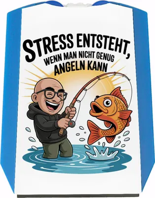 Produktbild von Fröhlicher Angler Spruch Parkscheibe für Angelfans