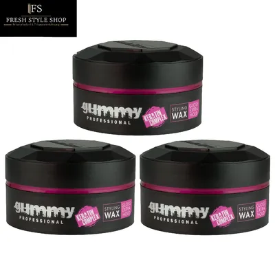 Produktbild von 3x FONEX Gummy Styling Wax Gloss Extra Hold 150 ML