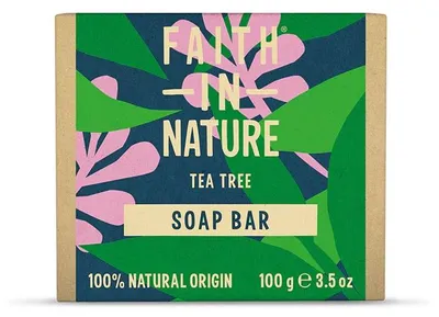 Produktbild von Faith in Nature Teebaumöl Seife 100 g