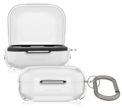Produktbild von kwmobile Hülle kompatibel mit Anker Soundcore P30i - Hardcover Schutzhülle Etui Case Cover Kopfhörer - Transparent