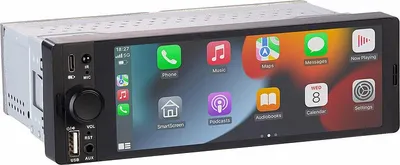 Image de Autoradio 1 DIN CAS-5055  avec écran tactile compatible Apple Carplay & Android Auto