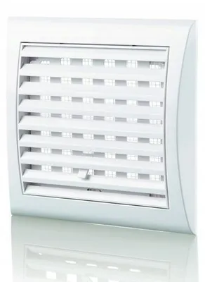 Produktbild von Ventika Lüftungsgitter 193x188mm mit Gitter, weiß